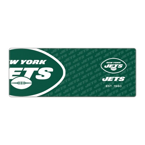 Nfl New York Jets Logo Series 31.5' X 12' Desk Pad : Target