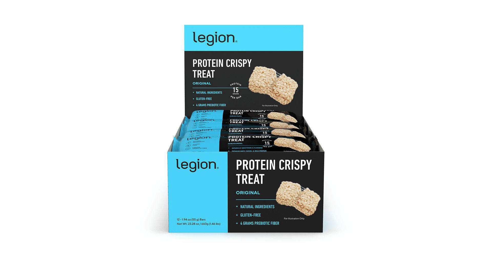 Protein Crispy Treats - Box (12 Treats) / Original