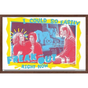 Trends International Friends - Freak Out Framed Wall Poster Prints - 1 of 4