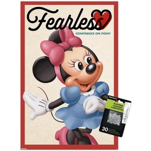 Trends International Disney Minnie Mouse: Good Old Days - Fearless Unframed Wall Poster Prints - 1 of 4