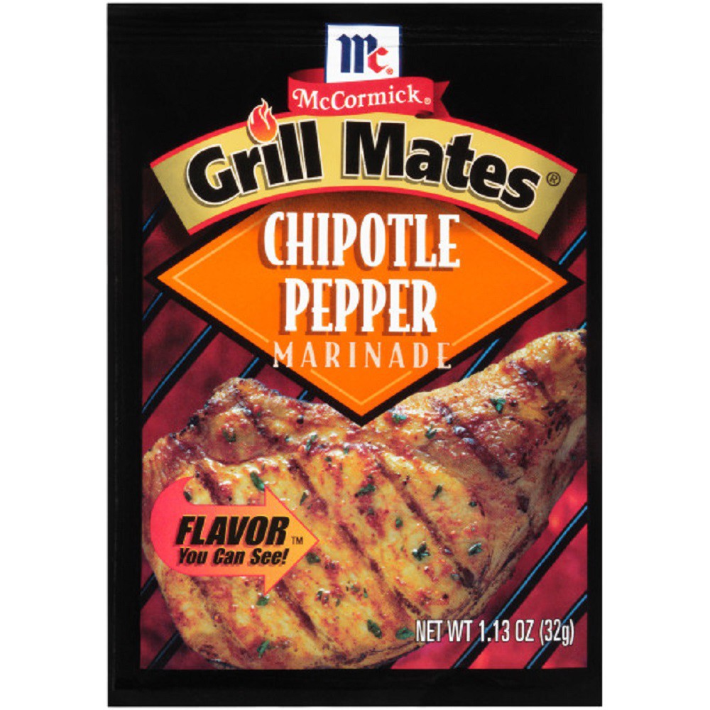 UPC 052100968421 product image for McCormick Grill Mates Chipotle Pepper Marinade - 1.13oz | upcitemdb.com