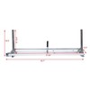 Portable Chainsaw Mill Steel and Aluminum Planking Milling Bar Size 14 Inches to 48 Inches Adjustable Sawmill for Homeowners, Woodworkers Silver - 4 of 4
