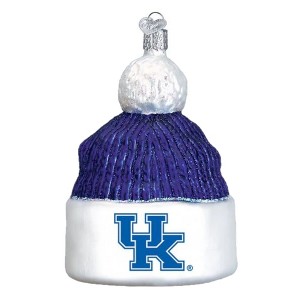 Old World Christmas Blown Glass Ornament for Christmas Tree, Kentucky Beanie - 1 of 3