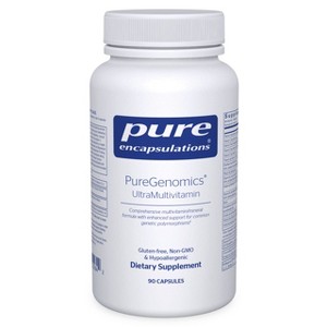 Pure Encapsulations PureGenomics UltraMultivitamin - Support for Common Genetic Polymorphisms - 90 Capsules - 1 of 4
