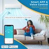 Costway 27K BTU(30000 BTU ASHRAE) 3 Zone 9K+9K+12K BTU 19 SEER2 Mini Split Air Conditioner Work with Alexa - 2 of 4