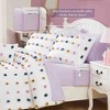 BAGOKIE 5/7 Pieces Pom Tufted Bed in a Bag Comforter Set - 3 of 4