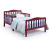 PAGED Toddler Bed Wooden Baby Bed Frame with 4 Side Guardrails and Low Rise Design for Bedroom - 2 of 4