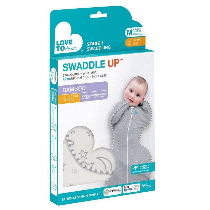 Love To Dream Swaddle UP Silky-Lux Swaddle Wrap, 6 of 7