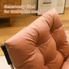 Racxily Leather Armchair, Modern Accent Chair High Back, with Metal Legs and Soft Padded, Sofa Chairs for Home Office,Bedroom,Dining Room - 3 of 4
