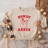 Simply Sage Market Women's Graphic Sweatshirt Howdy Santa Claus - 2 of 2