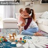 Floral Rug - Washable non-shedding floor cover with non-slip backing for nurseries - 4 of 4
