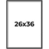 PosterPalooza | Flat Silver Picture Frame - UV Acrylic, Foam Board Backing, Hanging Hardware - 2 of 4