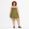 Women's Asymmetrical Tube Mini Dress - Wild Fable™ - 2 of 3