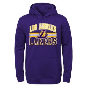 NBA Los Angeles Lakers Youth Poly Hooded Sweatshirt - 1 of 1