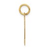 Black Bow Jewelry 14k Yellow Gold, Jersey Collection, Medium Number 2 Pendant - 2 of 4
