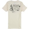 Reef Mens Surf Club California Graphic T-Shirt, Beige, Small - 2 of 2