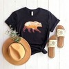 Simply Sage Market Women's Bear Sunset Valley Short Sleeve Graphic Tee - 3 of 3