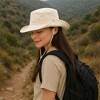 Anna-Kaci Foldable Wide Brim Bucket Hat with Chin Strap for Sun Protection and Outdoor Hiking Travel Beach Adventures - 3 of 4