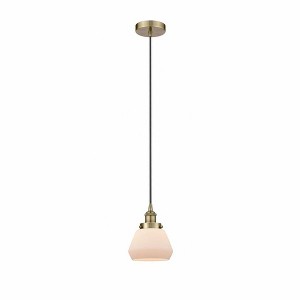 Fulton - 1 Light Mini Pendant In Industrial Style-9 Inches Tall and 6.75 Inches Wide - 1 of 1