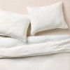 Heavyweight Linen Blend Duvet Cover & Pillow Sham Set - Casaluna™ - 3 of 4