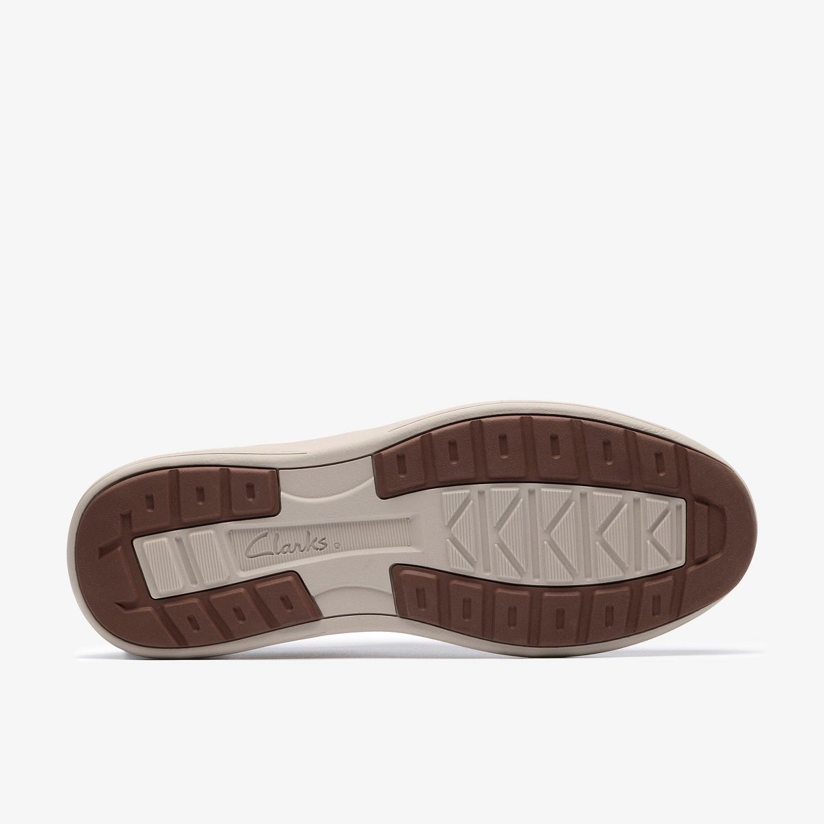 Clarks Mens Craftwell Moc Dark Tan Lea Shoes - thumbnail 3