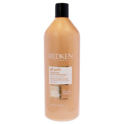 All Soft Conditioner by Redken for Unisex - 33.8 oz Conditioner