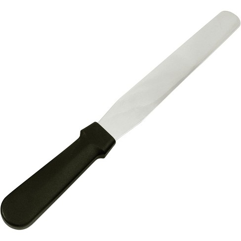 Fat Daddio's Straight Spatula, Stainless Steel, 8, Black : Target