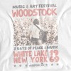 Women's Woodstock Crowd Poster T-Shirt - 2 of 4