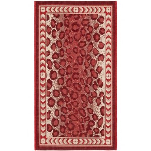 Courtyard Cheetah CY6100 UV & Stain Resistant Non-Shedding Power Loomed Indoor/Outdoor Rugs - Safavieh - 1 of 4