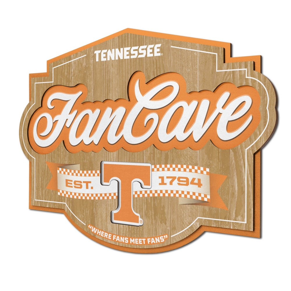 Photos - Coffee Table NCAA Tennessee Volunteers Fan Cave Sign