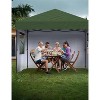 10 X 10ft Pop-Up Canopy, Foldable Outdoor Sunshade Shelter, One-Push Setup Tent for Events, Parties, Camping and Commercial - 2 of 4