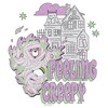 Women's Care Bears Halloween Cheer Bear Feeling Creepy T-Shirt - 2 of 4