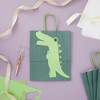 Blue Panda 25 Pack Medium Paper Gift Bags with Handles for Candy, Gifts, Dark Green, 8 x 10 x 4 In - 3 of 4