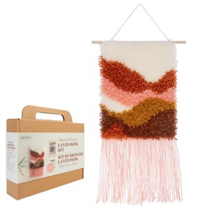 John Bead Textured Wall Hanging Latch Hook DIY Kit for Beginners - 1 of 4