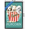 Trends International Jim Baldwin - Pupcorn Framed Wall Poster Prints - 3 of 4