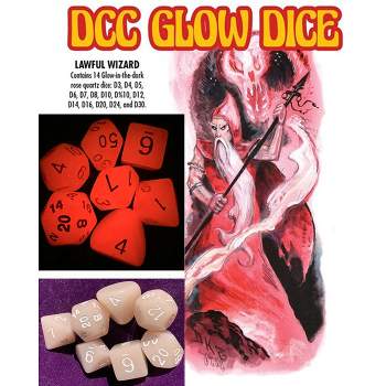 DCC Glow Dice - Lawful Wizard - by  Harley Stroh (Hardcover)