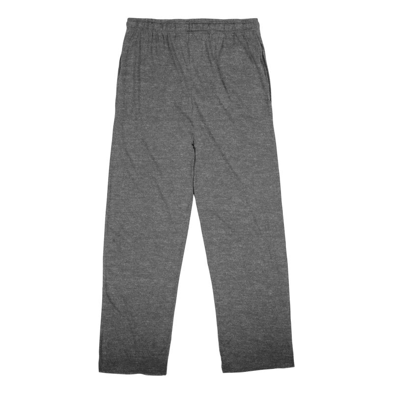 Men's 4pk Graphite Heather & Black Sleep Pajama Pants, 3 of 6