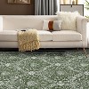 Farmhouse Floral Area Rug – Washable, Low Pile, Non-Slip, Stain-Resistant Carpet for Bedroom or Living Room - 4 of 4