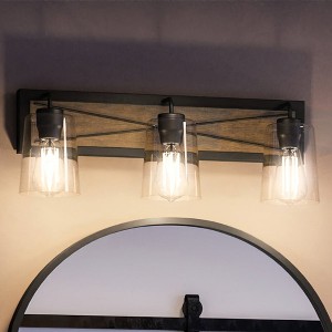 Urban Ambiance Luxury Farmhouse Bath Light 8.25''H x 24.75''W,  Olde Bronze Finish,  Berkeley Collection, UHP3901 - 1 of 4