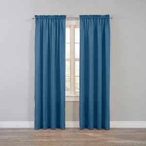 BrylaneHome BH Studio Microfiber Rod-Pocket Panel - 1 of 4