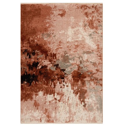 Luxe Weavers Modern Abstract Fringe Area Rug