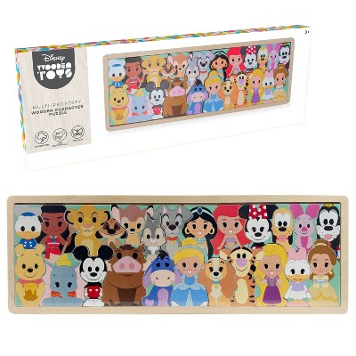 Image of Disney Wooden Toys Character Puzzle - 25pc