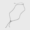 Crystal Y-Necklace - Wild Fable™ Silver - 2 of 3
