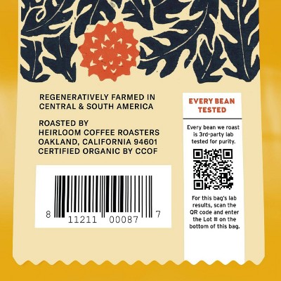 Heirloom Coffee Roasters Sugar Phoenix Blend Light Medium Roast Ground Coffee - 12oz