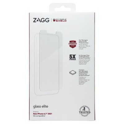 ZAGG InvisibleShield Glass Elite Screen Protector for Apple iPhone 13 Pro Max