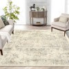 Vintage Printed Non Slip Area Rug Distressed Washable Soft Low Pile Indoor Non Shedding Accent Carpet for Living Room Bedroom - 2 of 4