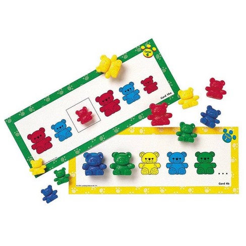 Learning Resources Three Bear Family Pattern Cards