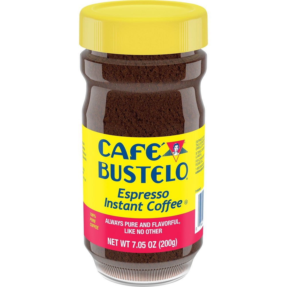 Photos - Coffee Café Bustelo Espresso Medium Dark Roast Instant  - 7.05oz