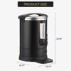 COZONY Commercial Coffee Urn, Stainless Steel Hot Water Dispenser, Fast Brew, Double-Wall Insulation, Easy Clean - 2 of 4
