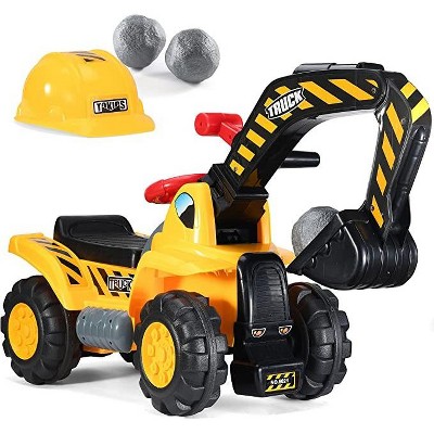 Toy Tractors For Kids Ride On Excavator - Play22usa : Target